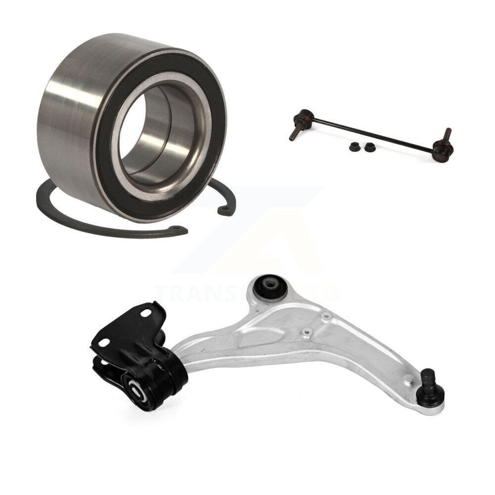 Bearing Lower Control Arm w/ Ball Joint Link Front Right Kit For 2015 Ford Edge