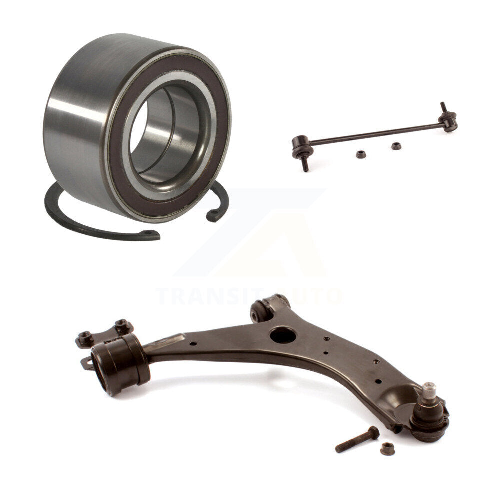 Bearing Lower Control Arm w/ Ball Joint Link Front Right Kit For Mazda 3 5 Sport