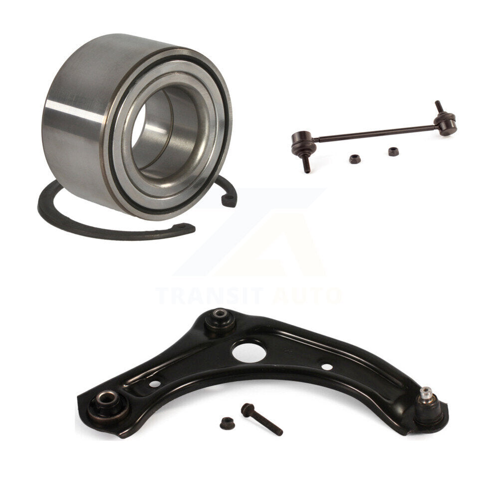 Wheel Bearing Lower Control Arm Link Front Right Kit For Nissan Micra Versa Note