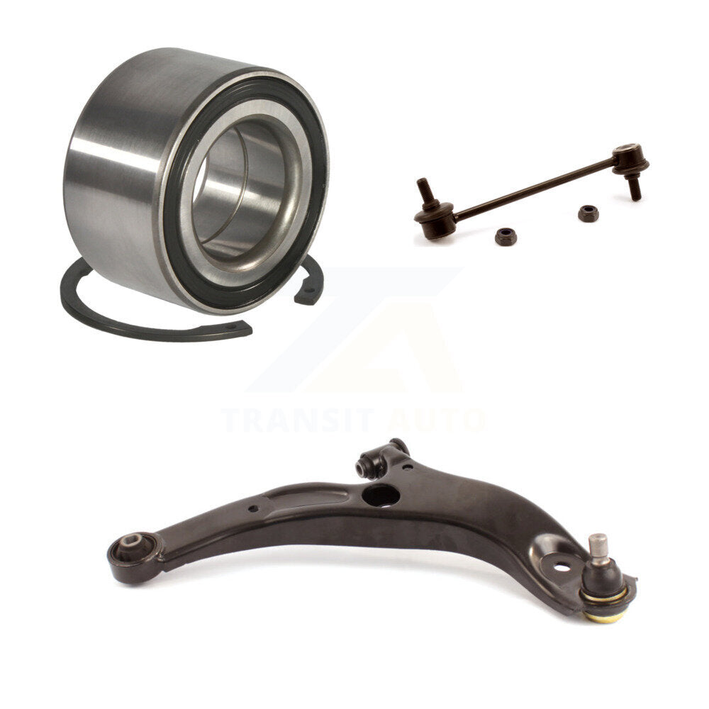 Wheel Bearing Lower Control Arm Link Front Right Kit For 1999-2000 Mazda Protege