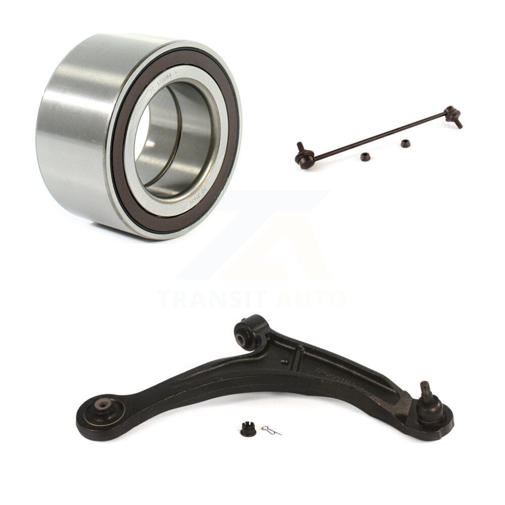 Bearing Lower Control Arm And Link Front Right Kit For 2006-2014 Honda Ridgeline
