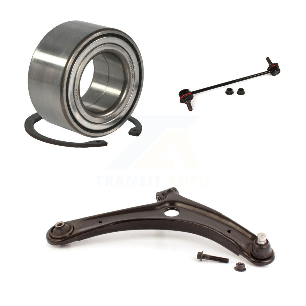 Bearing Lower Control Arm & Link Front Right Kit For Jeep Patriot Compass Dodge