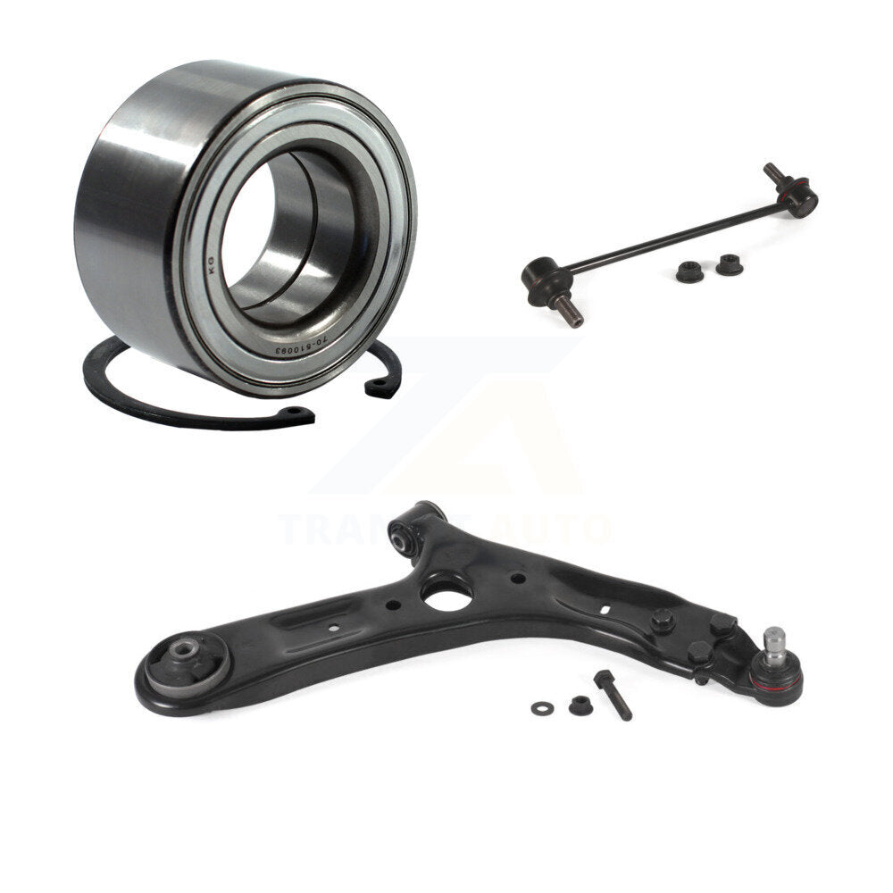 Bearing Lower Control Arm with Ball Joint & Link Front Right Kit For Kia Soul EV
