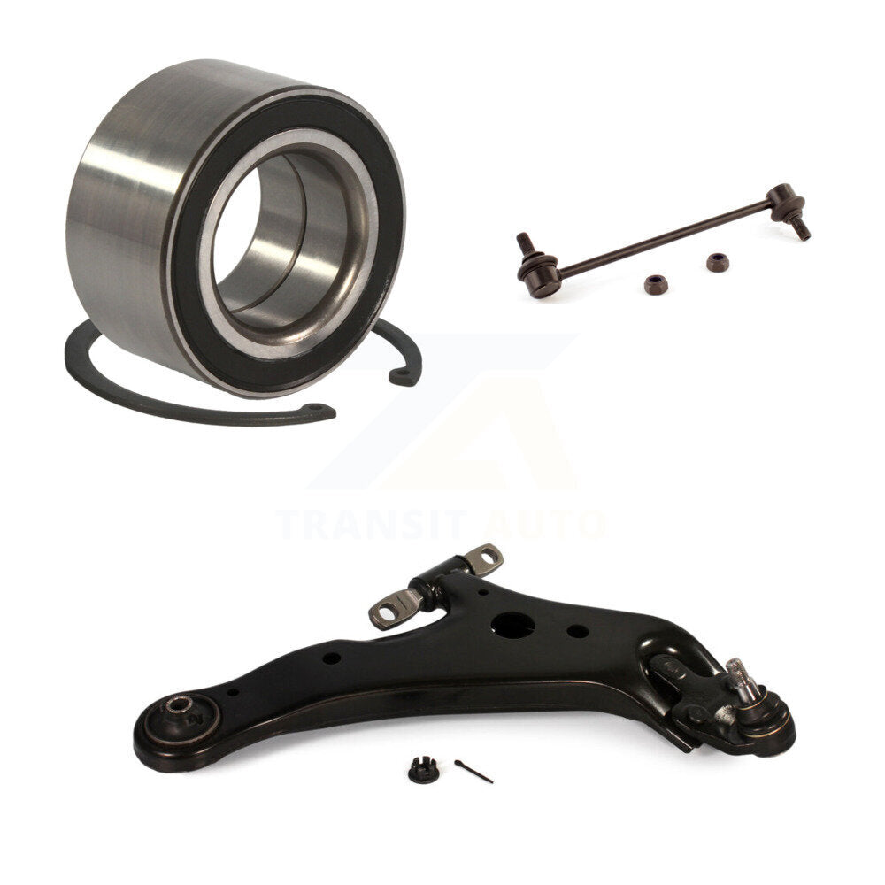 Wheel Bearing Lower Control Arm Link Front Right Kit For 2009-2016 Toyota Venza