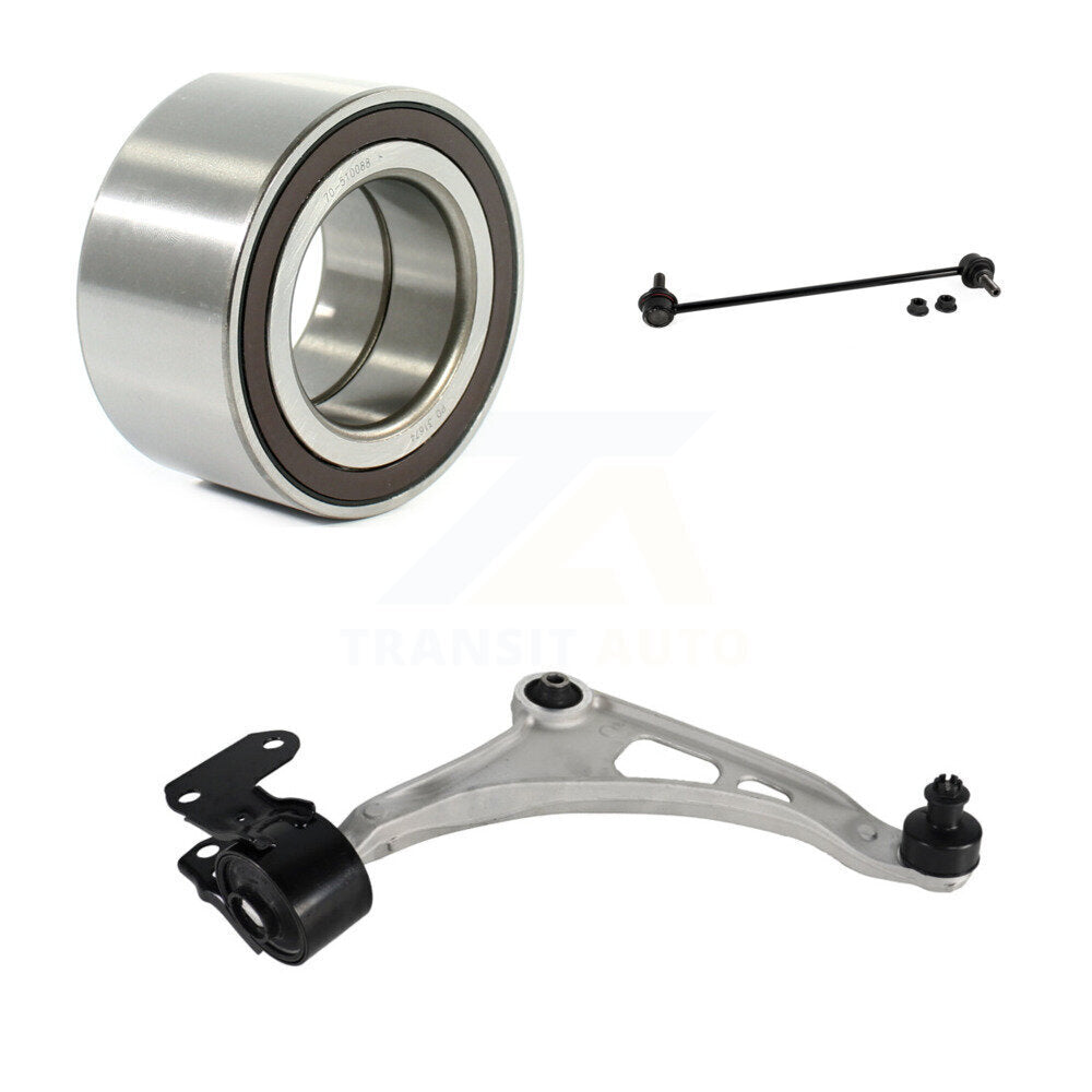 Bearing Lower Control Arm And Link Front Right Kit For 2017-2019 Honda Ridgeline