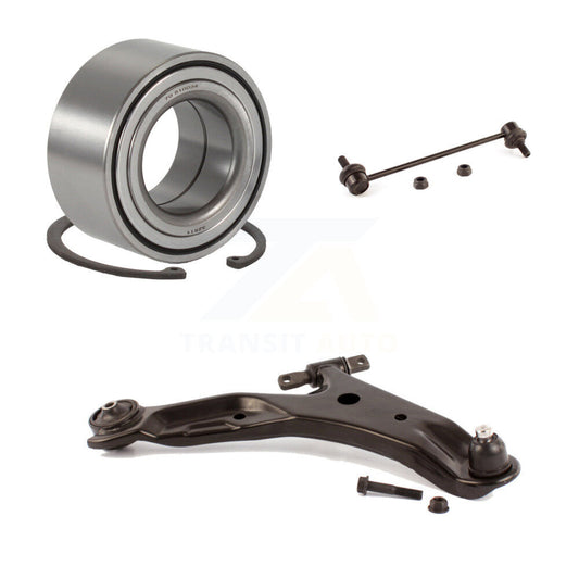 Bearing Lower Control Arm & Link Front Right Kit For 2001-2006 Hyundai Santa Fe