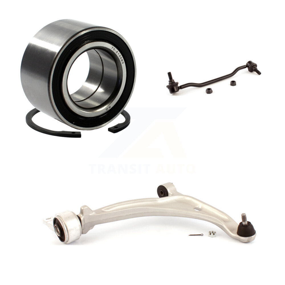Bearing Lower Control Arm with BJ Link Front Right Kit For Nissan Altima Maxima