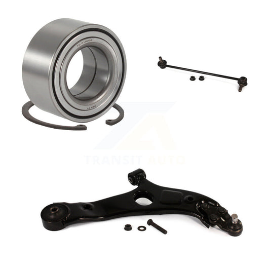 Bearing Lower Control Arm & Link Front Right Kit For 11-12 Kia Optima GAS engine