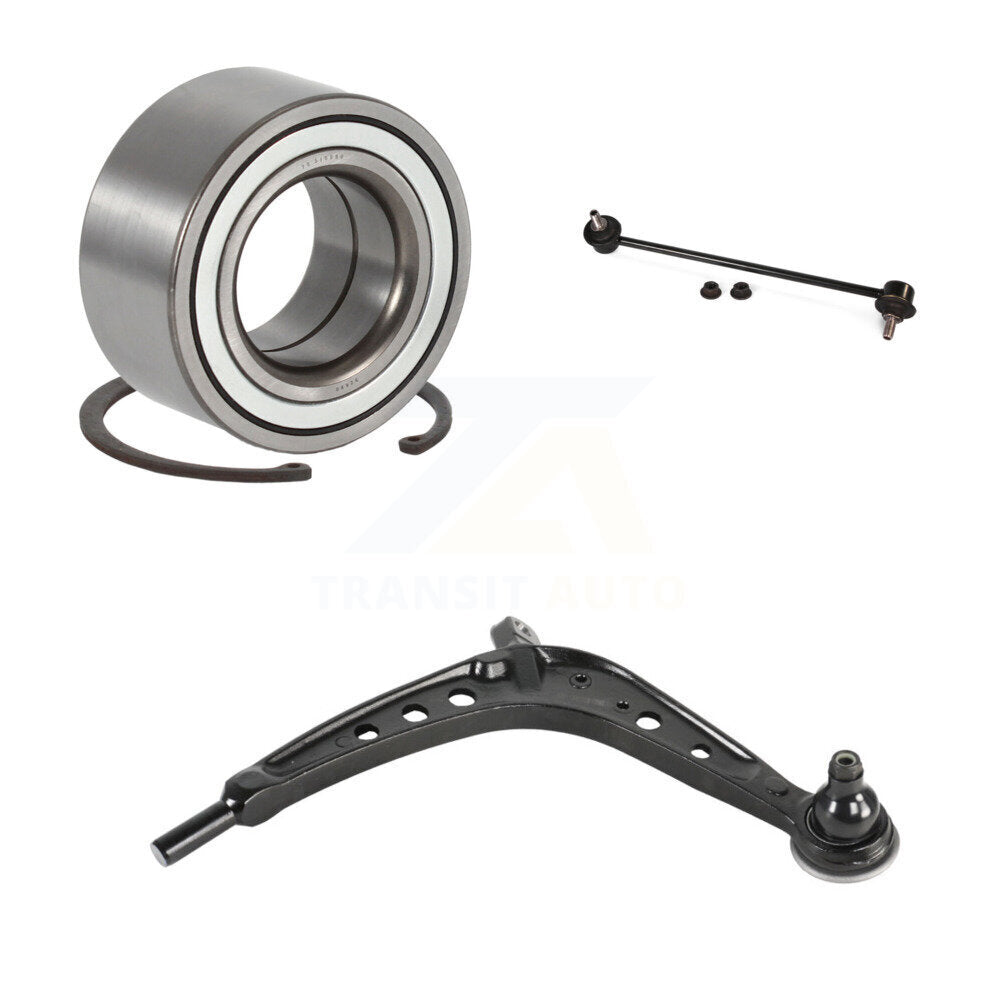 Bearing Lower Control Arm And Link Front Right Kit For 2001-2005 BMW 325xi 330xi