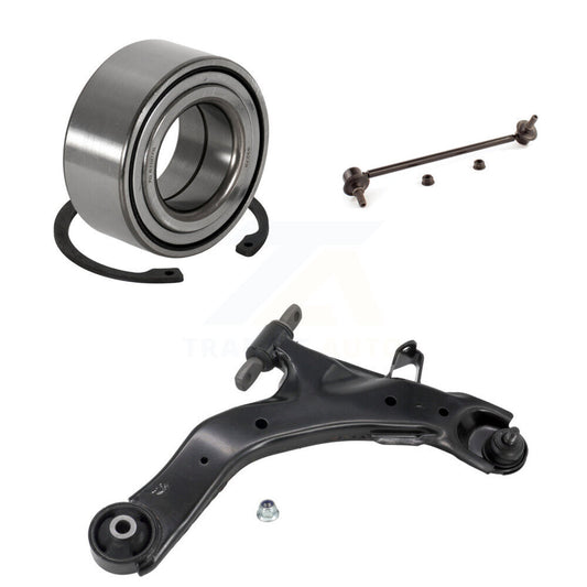 Bearing Lower Control Arm & Link Front Right Kit For 03-08 Hyundai Tiburon 2.7L