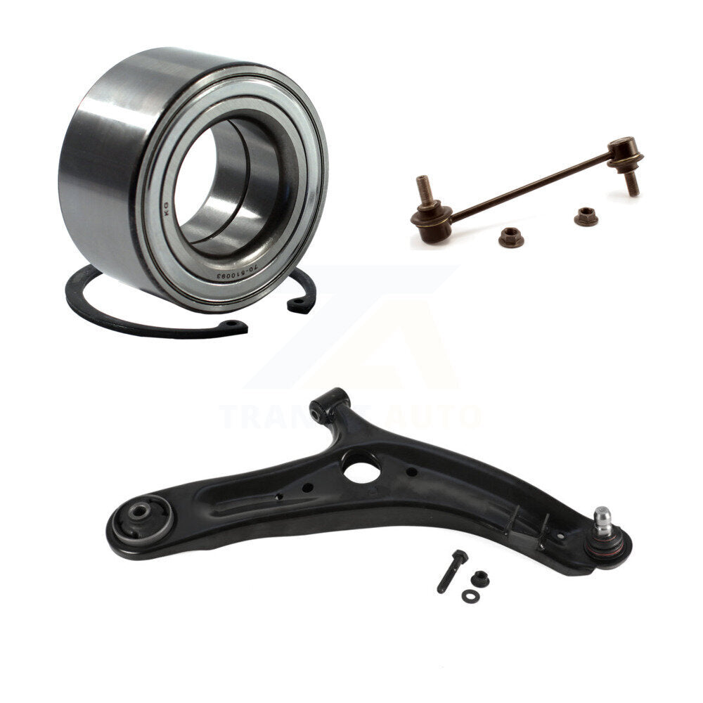 Bearing Lower Control Arm with Ball Joint And Link Front Right Kit For Kia Soul