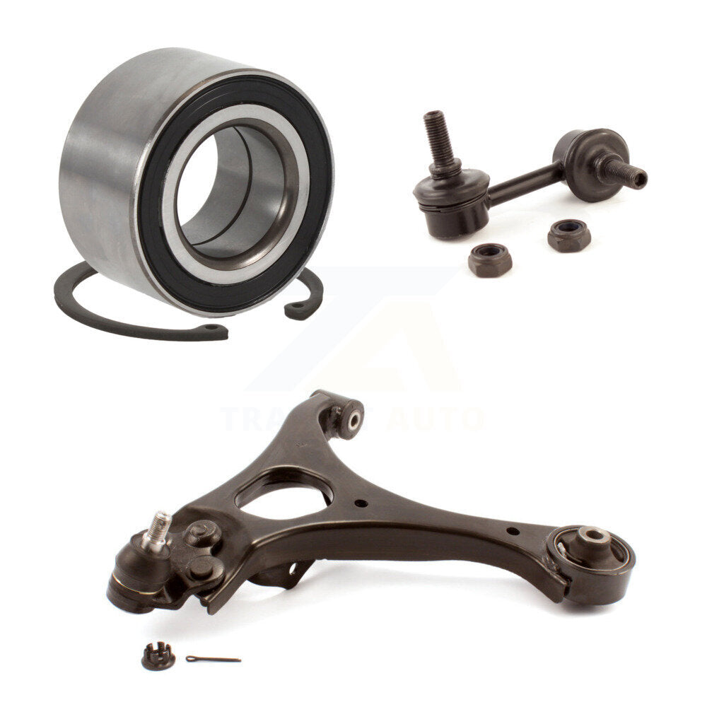 Bearing Lower Control Arm with BJ & Link Front Right Kit For 2006-2011 Acura CSX