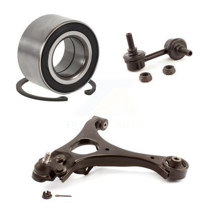 Bearing Lower Control Arm with BJ & Link Front Right Kit For 2006-2011 Acura CSX