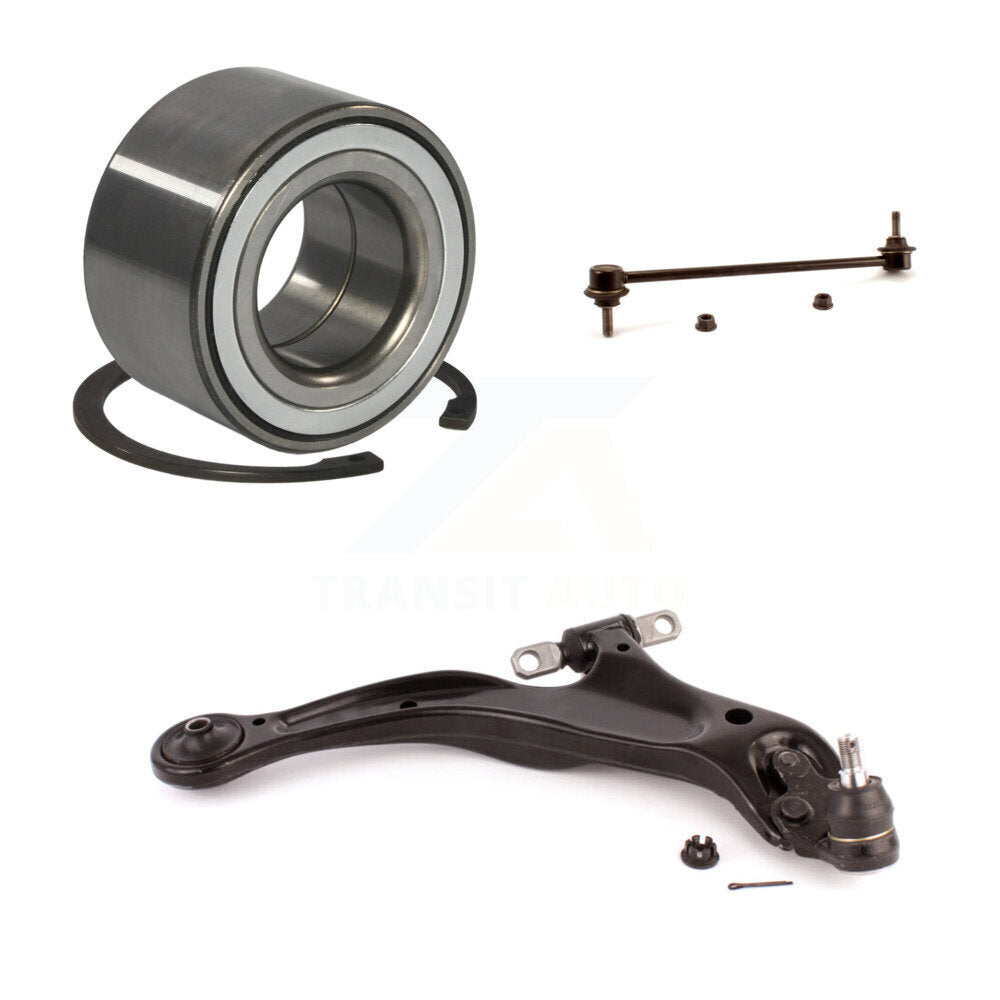 Wheel Bearing Lower Control Arm Link Front Right Kit For 1998-2003 Toyota Sienna