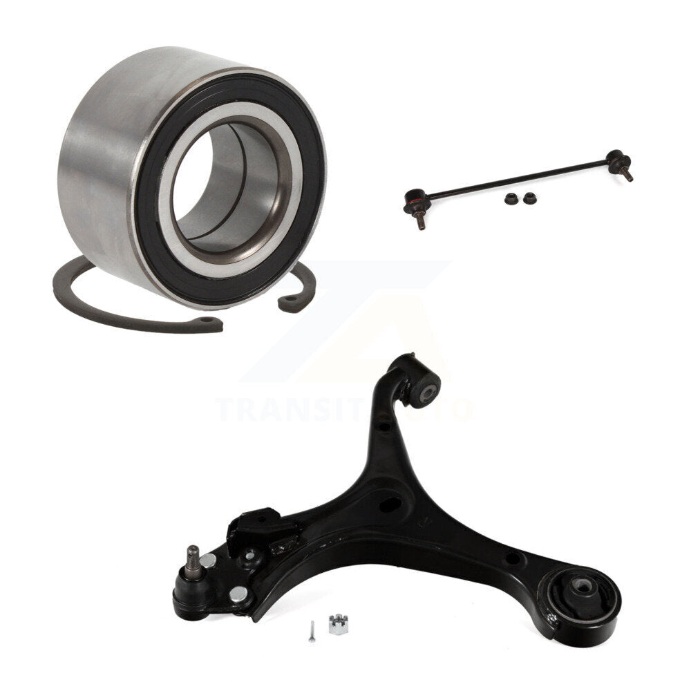 Bearing Lower Control Arm with BJ Link Front Right Kit For Honda Civic Acura ILX