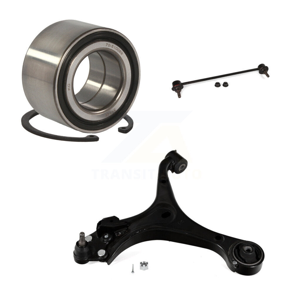 Bearing Lower Control Arm with BJ Link Front Right Kit For Honda Civic Acura ILX