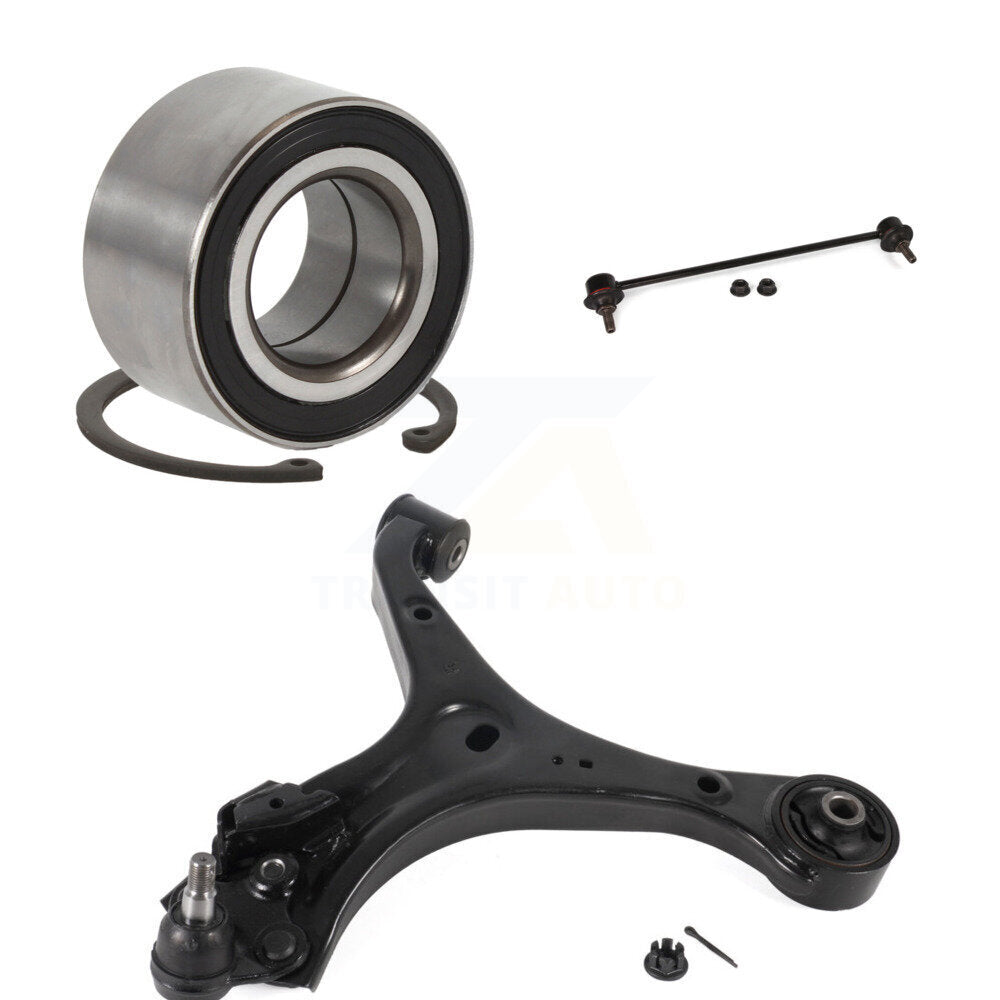 Bearing Lower Control Arm with BJ Link Front Right Kit For Honda Civic Acura ILX