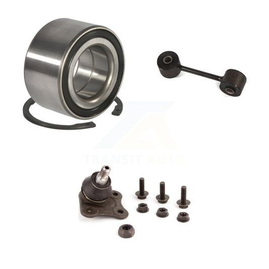 Bearing Lower Ball Joint And Link Front Left Kit For Volkswagen Jetta Golf City