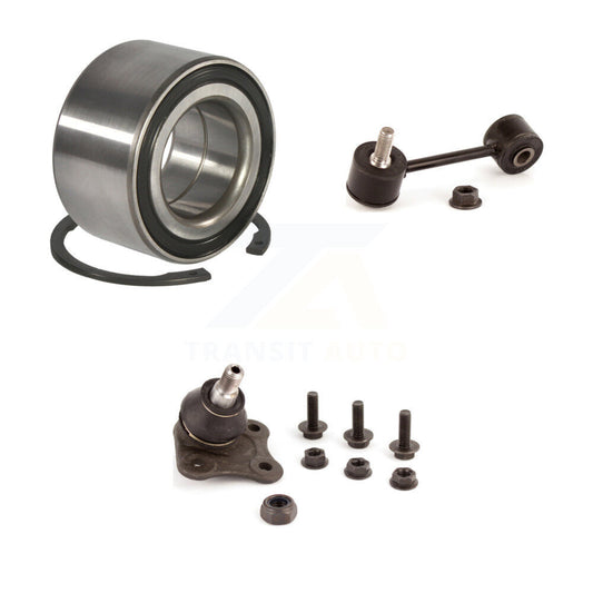 Bearing Lower Ball Joint & Link Front Left Kit For Volkswagen Jetta Golf Beetle