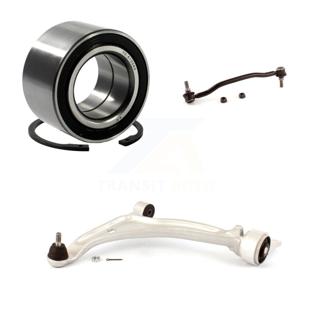 Bearing Lower Control Arm with BJ & Link Front Left Kit For Nissan Altima Maxima
