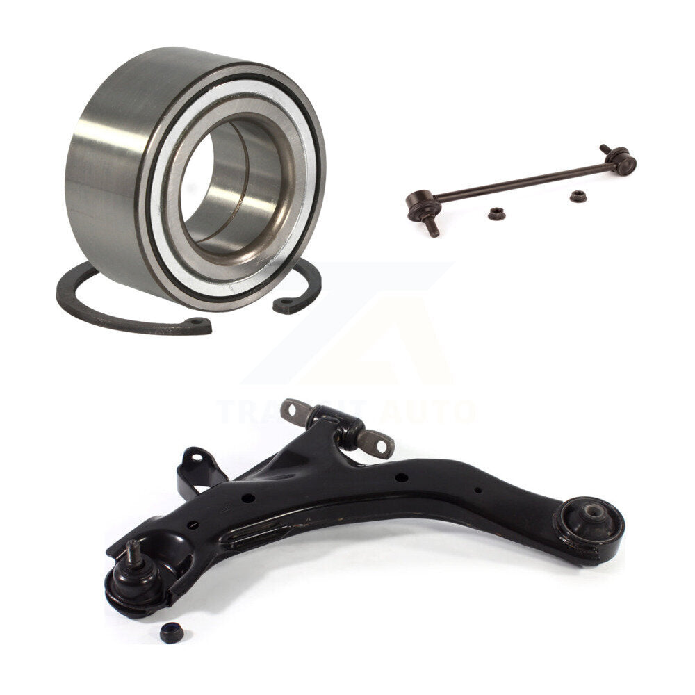 Bearing Lower Control Arm with BJ & Link Front Left Kit For Kia Spectra Spectra5