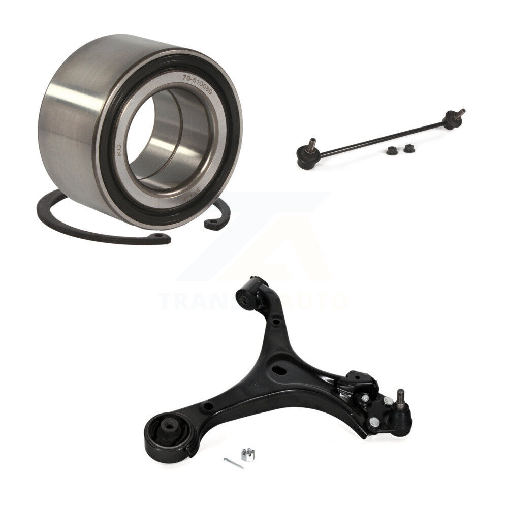 Bearing Lower Control Arm with BJ Link Front Left Kit For Honda Civic Acura ILX