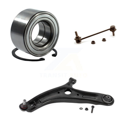 Wheel Bearing Lower Control Arm with Ball Joint Link Front Left Kit For Kia Soul