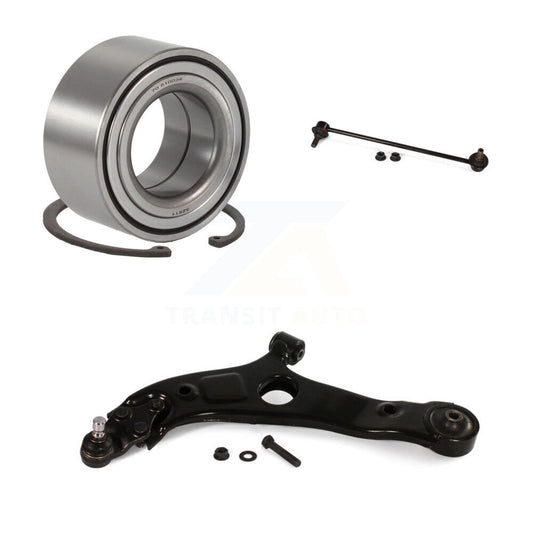 Bearing Lower Control Arm & Link Front Left Kit For 11-12 Kia Optima GAS engine