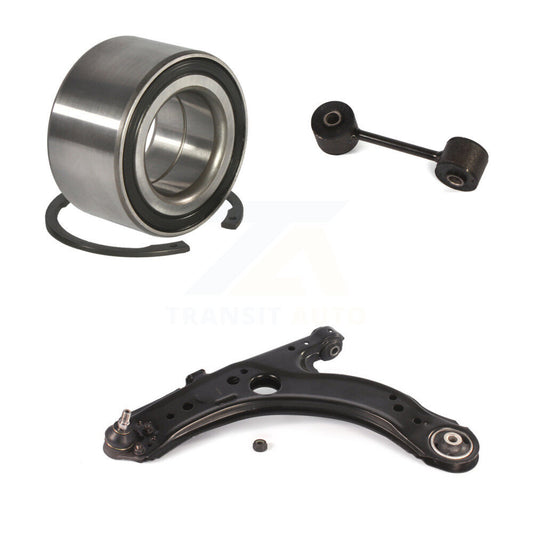 Bearing Lower Control Arm And Link Front Left Kit For Volkswagen Jetta Golf City