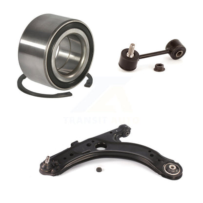 Bearing Lower Control Arm & Link Front Left Kit For Volkswagen Jetta Golf Beetle