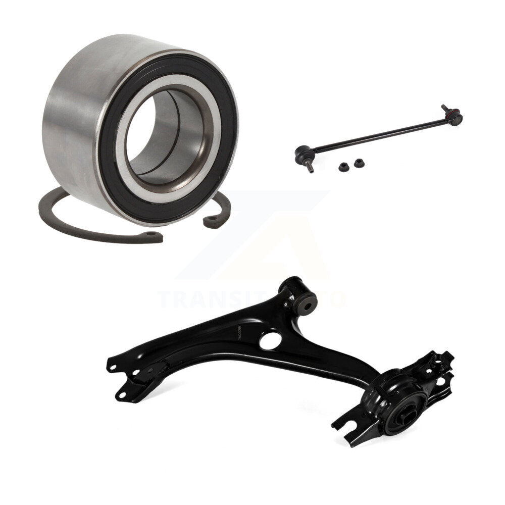 Bearing Lower Control Arm with Ball Joint & Link Front Left Kit For Honda Civic