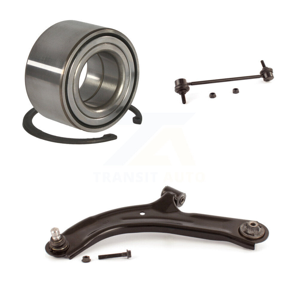 Bearing Lower Control Arm with BJ Link Front Left Kit For 2010-2011 Nissan Versa