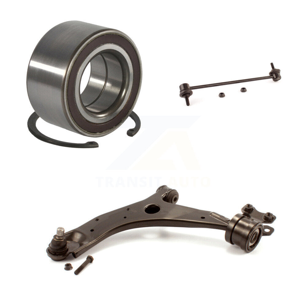 Bearing Lower Control Arm w/ Ball Joint Link Front Left Kit For Mazda 3 5 Sport