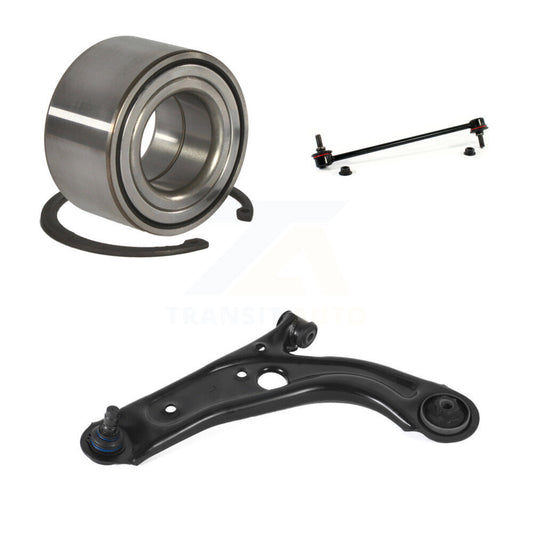 Bearing Lower Control Arm & Link Front Left Kit For Fiat 500 Naturally Aspirated