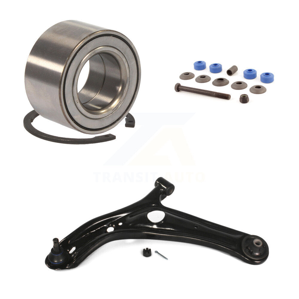 Bearing Lower Control Arm with Ball Joint & Link Front Left Kit For Toyota Echo