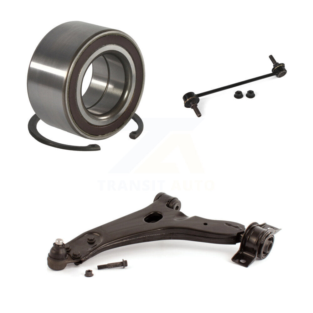 Bearing Lower Control Arm with Ball Joint And Link Front Left Kit For Ford Focus
