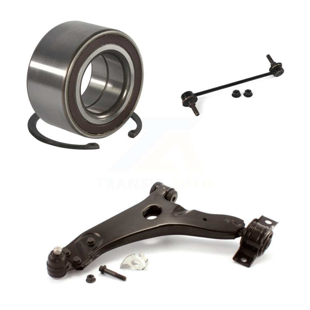 Bearing Lower Control Arm with Ball Joint And Link Front Left Kit For Ford Focus