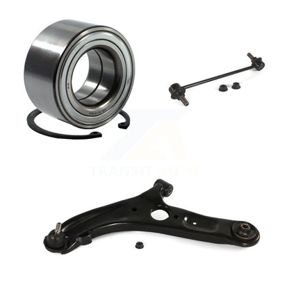 Bearing Lower Control Arm & Link Front Left Kit For Hyundai Elantra GT Veloster