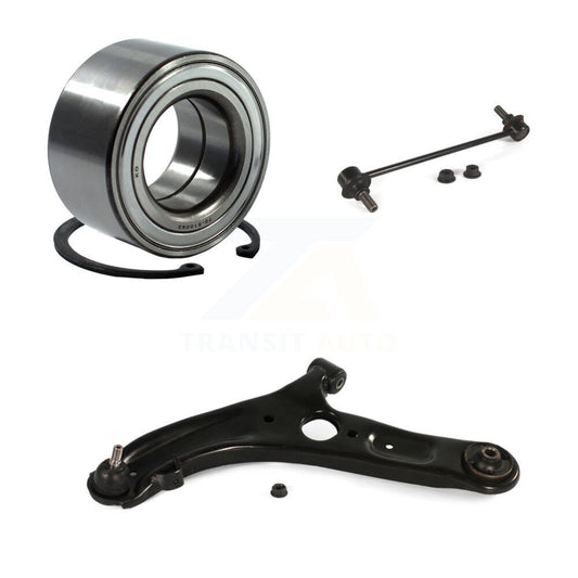 Bearing Lower Control Arm & Link Front Left Kit For Hyundai Elantra GT Veloster