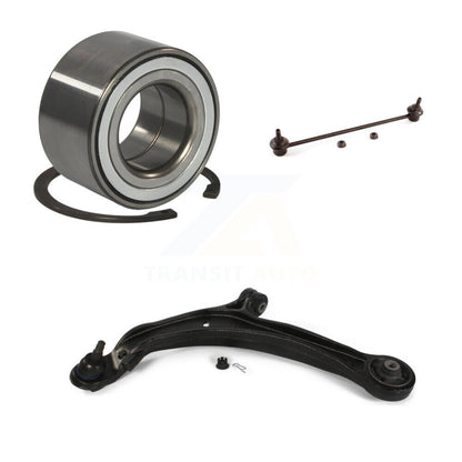 Bearing Lower Control Arm with BJ & Link Front Left Kit For 2013-2016 Honda CR-Z