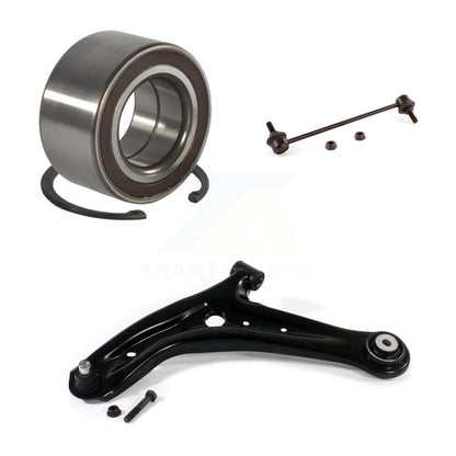 Bearing Lower Control Arm with Ball Joint & Link Front Left Kit For Ford Fiesta