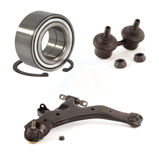 Bearing Lower Control Arm And Link Front Left Kit For 2001-2006 Hyundai Elantra
