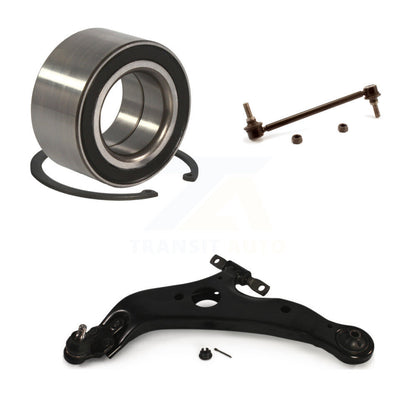 Wheel Bearing Lower Control Arm Link Front Left Kit For 2004-2010 Toyota Sienna