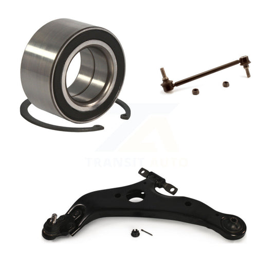 Wheel Bearing Lower Control Arm Link Front Left Kit For 2004-2010 Toyota Sienna