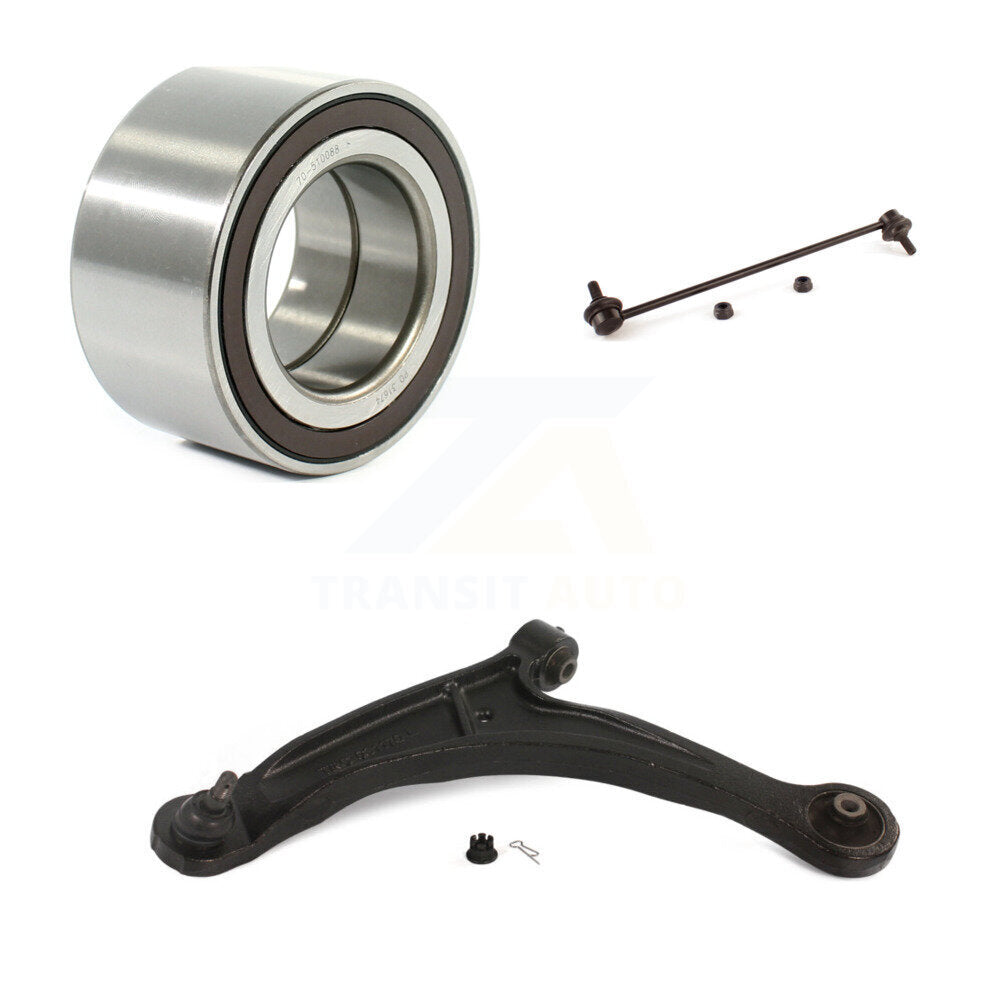 Bearing Lower Control Arm And Link Front Left Kit For 2006-2014 Honda Ridgeline