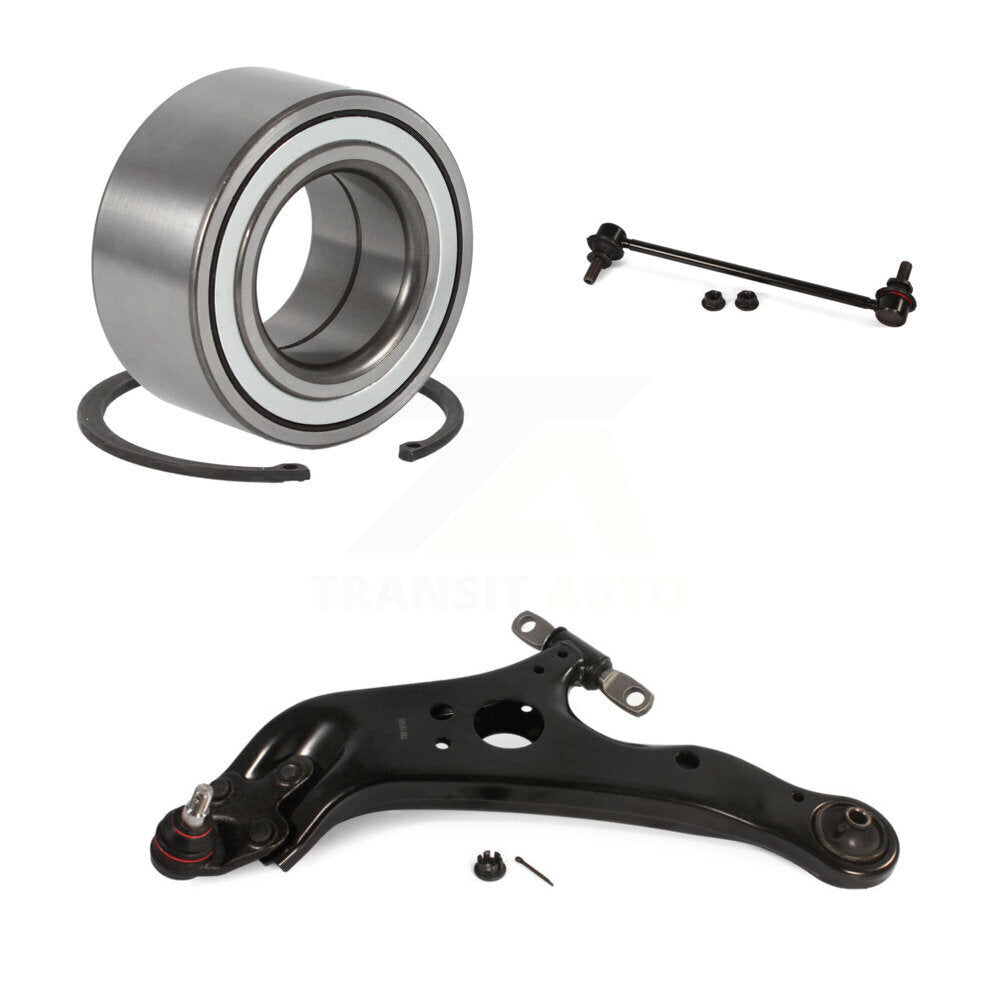 Wheel Bearing Lower Control Arm Link Front Left Kit For 2011-2020 Toyota Sienna
