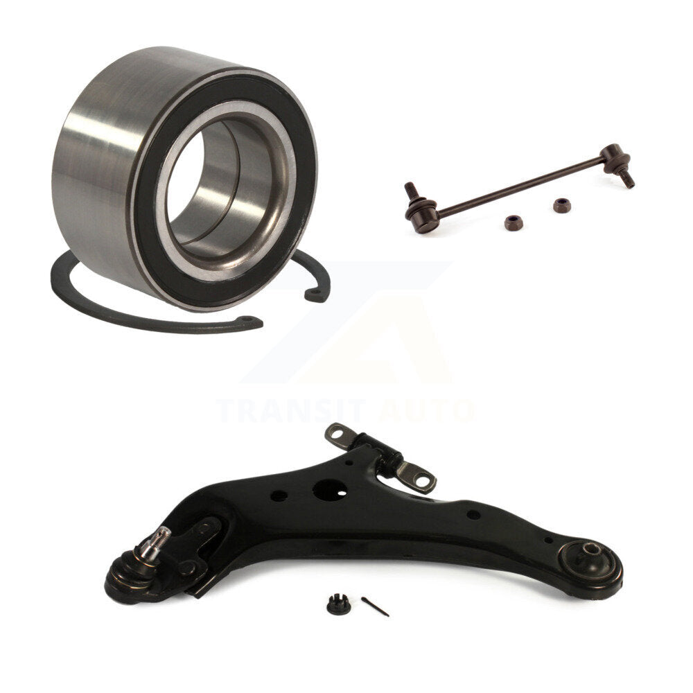 Bearing Lower Control Arm with BJ Link Front Left Kit For 2009-2016 Toyota Venza