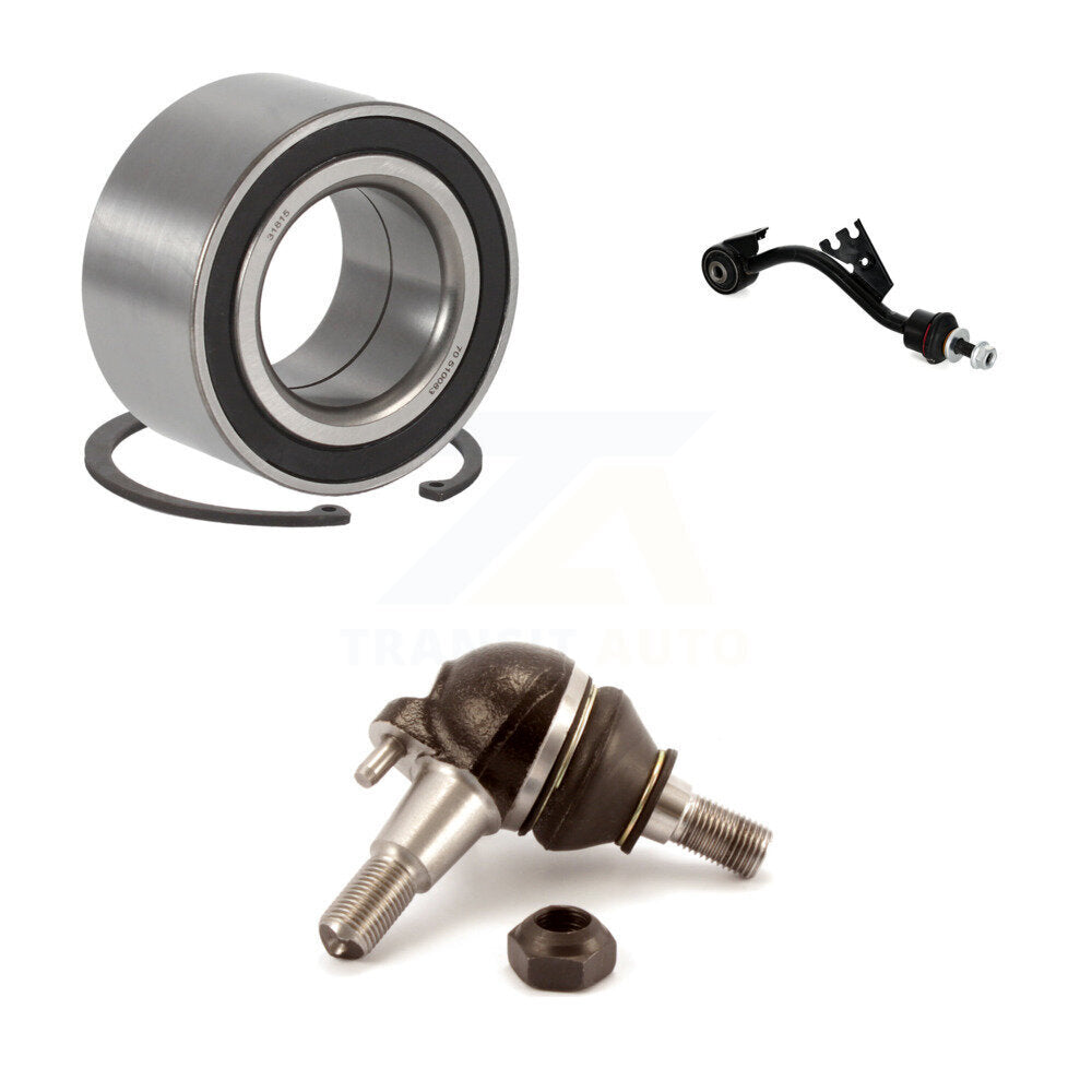 Bearing Lower Ball Joint & Link Front Left Kit For Mercedes-Benz E350 E320 E500
