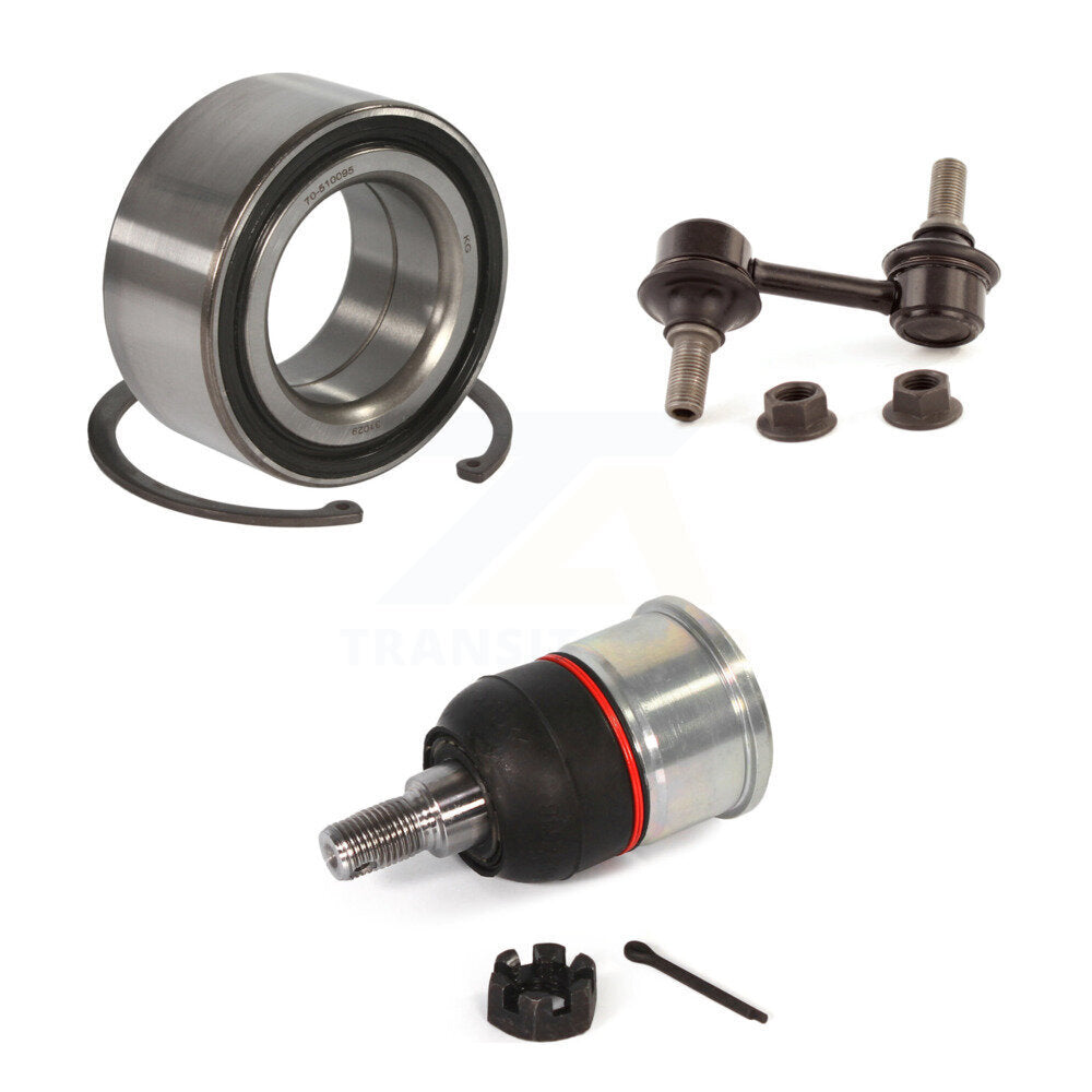 Bearing Lower Ball Joint And Sway Bar Link Front Left Kit For 2009-2014 Acura TL