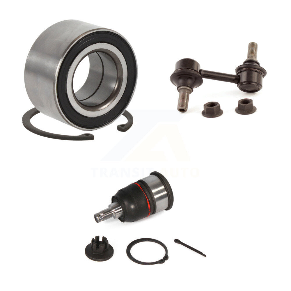 Bearing Lower Ball Joint And Sway Bar Link Front Left Kit For 2007-2008 Acura TL
